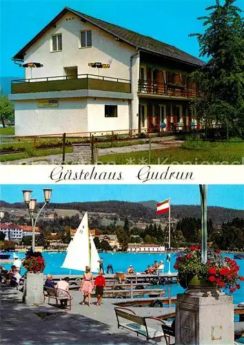 AK / Ansichtskarte Velden Woerthersee Gaestehaus Gudrun Promenade