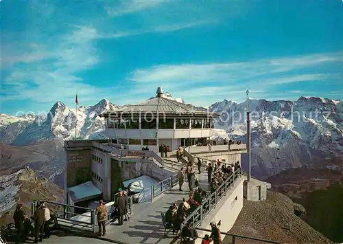 AK / Ansichtskarte Muerren BE Schilthornbahn Drehrestaurant Piz Gloria  Kat. Muerren