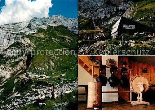 AK / Ansichtskarte Wildhaus SG Panorama Berggasthaus Schafboden Kat. Wildhaus Lisighaus