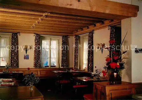 AK / Ansichtskarte Pontresina Restaurant Crusch Alva Kat. Pontresina