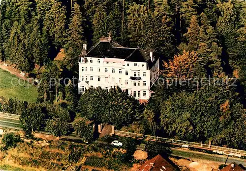 AK / Ansichtskarte Zwesten Bad Wildungen Fliegeraufnahme Kurheim Haus Ebersberg Kat. Bad Wildungen