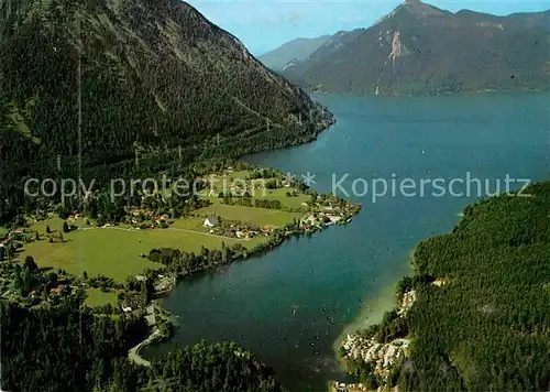 AK / Ansichtskarte Walchensee Fliegeraufnahme Kat. Kochel a.See