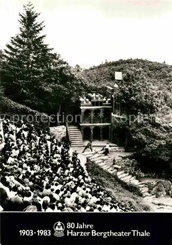 AK / Ansichtskarte Thale Harz Robin Hood Harzer Bergtheater   Kat. Thale