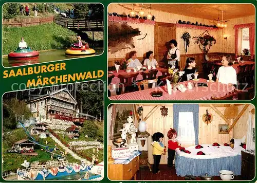 AK / Ansichtskarte Saalburg Saale Saalburger Maerchenwald Freizeitpark Restaurant Gaststube Kat. Saalburg Ebersdorf