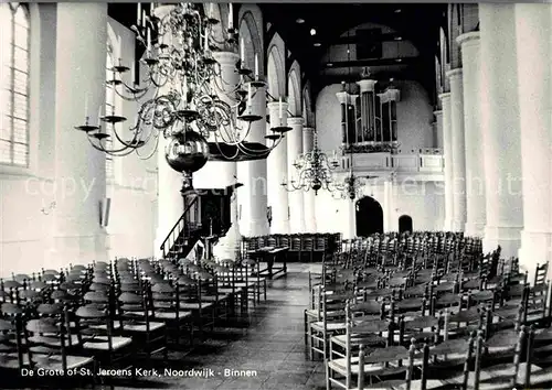 AK / Ansichtskarte Noordwijk Binnen De Grote of St Jeroens Kerk Kat. Noordwijk