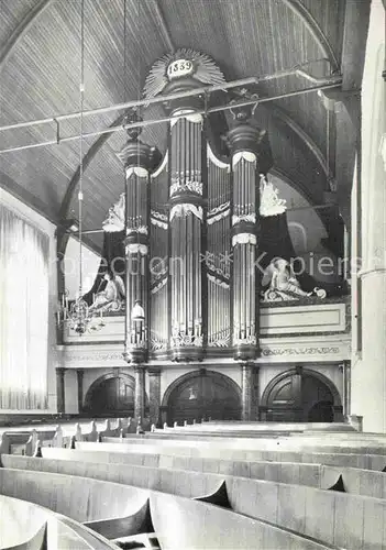 AK / Ansichtskarte Strijen Het Orgel van de Hermvormde Dorpskerk Kat. Strijen