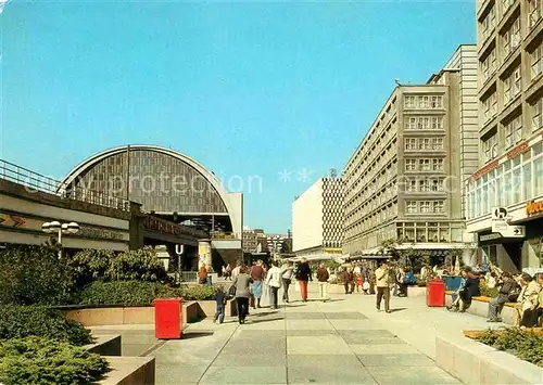 AK / Ansichtskarte Berlin Am Bahnhof Alexanderplatz Hauptstadt der DDR Kat. Berlin