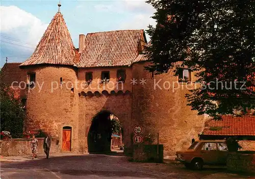 AK / Ansichtskarte Prichsenstadt Westtor Kat. Prichsenstadt