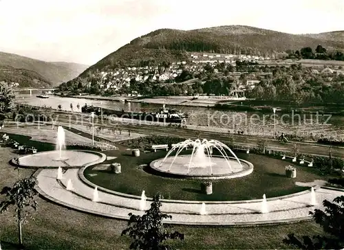 AK / Ansichtskarte Eberbach Neckar Wasserspiele Kat. Eberbach