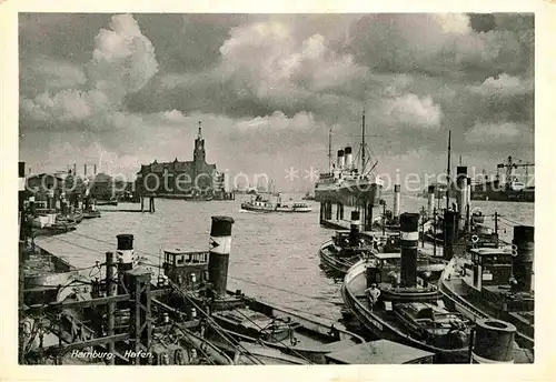 AK / Ansichtskarte Hamburg Hafen  Kat. Hamburg