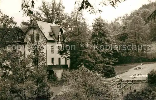 AK / Ansichtskarte Gruenberg Crimmitschau Erholungsheim Kaethe Kollwitz Kat. Crimmitschau