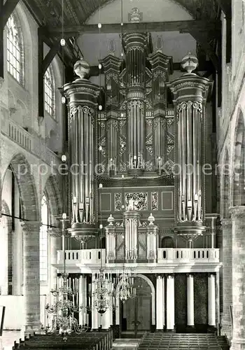 AK / Ansichtskarte Kirchenorgel St. Laurenskerk Rotterdam Kat. Musik