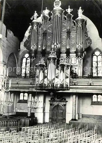 AK / Ansichtskarte Kirchenorgel Maassluis Grote Kerk Kat. Musik