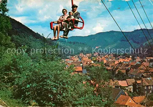 AK / Ansichtskarte Sessellift Bad Lauterberg Harz Kat. Bahnen