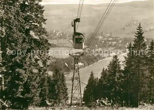 AK / Ansichtskarte Seilbahn Fichtelberg Oberwiesenthal  Kat. Bahnen