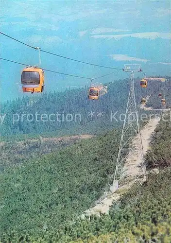 AK / Ansichtskarte Seilbahn Borowez Huette Jastrebez Bulgarien Kat. Bahnen