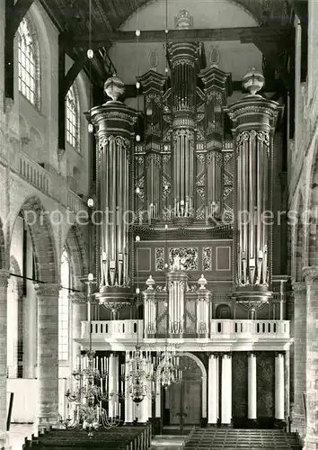 AK / Ansichtskarte Kirchenorgel St. Laurenskerk Rotterdam  Kat. Musik