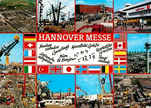 AK / Ansichtskarte Ausstellung Hannover Messe  Kat. Expositions