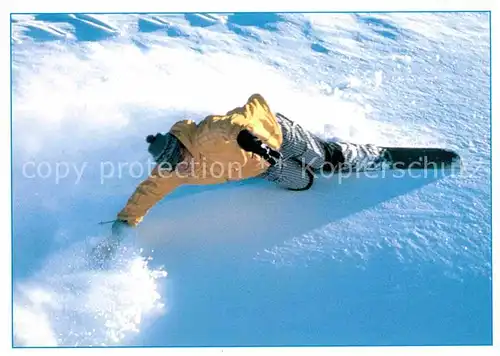 AK / Ansichtskarte Wintersport Snowboard  Kat. Sport