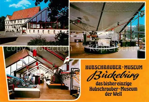 AK / Ansichtskarte Bueckeburg Hubschrauber Museum Kat. Bueckeburg