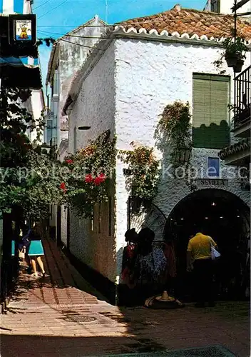 AK / Ansichtskarte Marbella Andalucia Calle tipica Kat. Marbella