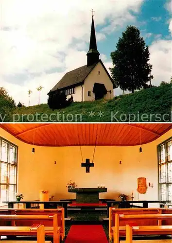 AK / Ansichtskarte Schluchsee Heilige Kreuz Kapelle Kat. Schluchsee