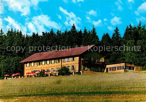 AK / Ansichtskarte Flossenbuerg Schutzhaus Silberhuette Kat. Flossenbuerg