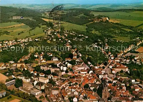 AK / Ansichtskarte St Wendel Basilika Bosenberg Klinik Missionshaus Fliegeraufnahme Kat. Sankt Wendel