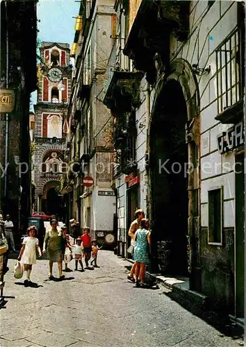 AK / Ansichtskarte Sorrento Campania Largo Sedil Dominova Kat. Sorrento