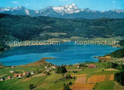 AK / Ansichtskarte Keutschach See mit Mittagskogel Kat. Keutschach am See