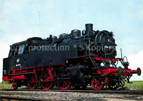 AK / Ansichtskarte Lokomotive Personenzug Tenderlok 064 235 5  Kat. Eisenbahn