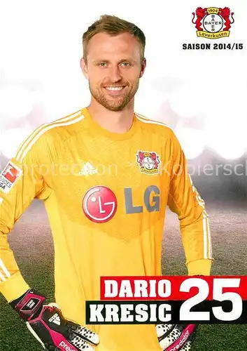 AK / Ansichtskarte Fussball Bayer Leverkusen Dario Kresic  Kat. Sport