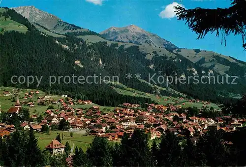 AK / Ansichtskarte Frutigen BE Gesamt mit Niesen Niederfeld Winklen Fromberghorn Kat. Frutigen