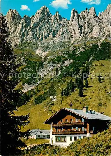 AK / Ansichtskarte Muehlbach Hochkoenig Arthurhaus Gaststaette Kat. Muehlbach am Hochkoenig