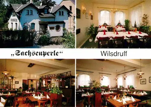 AK / Ansichtskarte Wilsdruff Restaurant Sachsenperle Kat. Wilsdruff