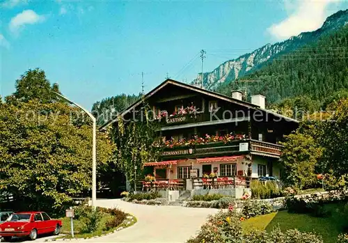 AK / Ansichtskarte Bischofswiesen Gasthaus Pension Watzmannstube Kat. Bischofswiesen