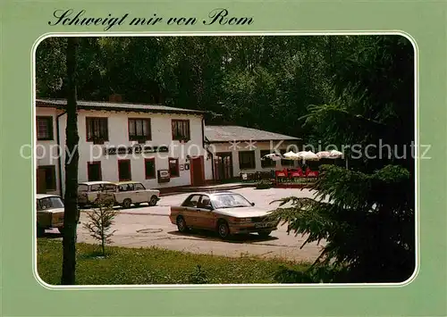 AK / Ansichtskarte Bad Stuer Restaurant Schweigt mit von Rom am Plauer See Kat. Stuer