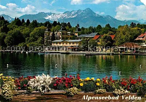 AK / Ansichtskarte Velden Woerther See Schlosshotel Mittagskogel Kat. Velden am Woerther See