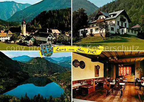 AK / Ansichtskarte Lunz See Niederoesterreich Gasthof Seebach  Kat. Lunz am See