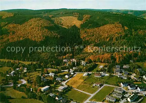 AK / Ansichtskarte Willingen Sauerland Fliegeraufnahme Naturpark Diemelsee Strycktal Kat. Willingen (Upland)