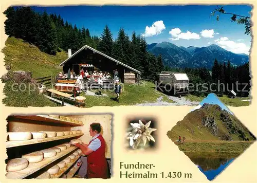 AK / Ansichtskarte Bad Hofgastein Fundner Heimalm Famillie Wallner Kaeserei Kat. Bad Hofgastein