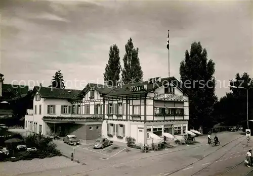 AK / Ansichtskarte Romanshorn Bodensee Seehotel Schweizerhaus Romanshorn