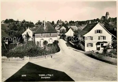 AK / Ansichtskarte Tobel Muenchwilen Dorfplatz Kat. Tobel