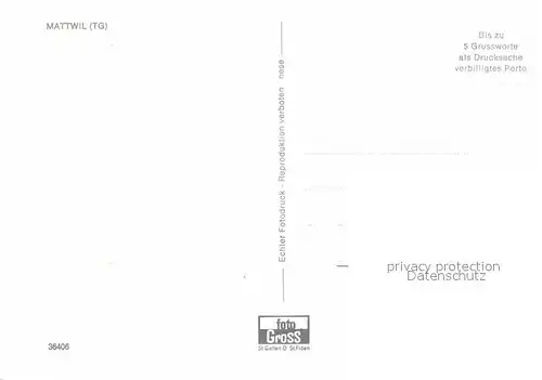 AK / Ansichtskarte Mattwil Strassenpartie Kat. Mattwil