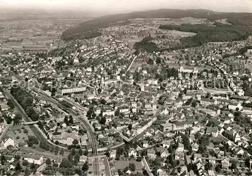 AK / Ansichtskarte Frauenfeld Fliegeraufnahme Kat. Frauenfeld