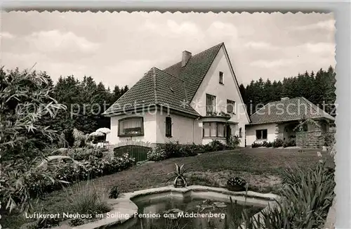 AK / Ansichtskarte Neuhaus Solling Pension am Maedchenberg Kat. Holzminden