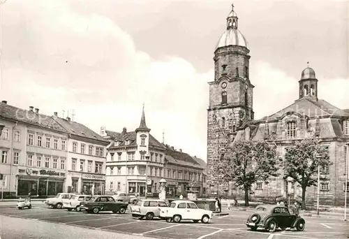 AK / Ansichtskarte Waltershausen Gotha Marktplatz Kat. Waltershausen