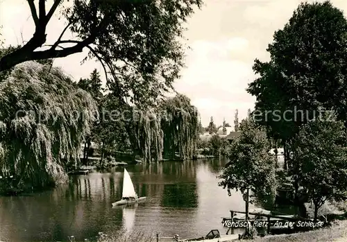 AK / Ansichtskarte Wendisch Rietz An der Schleuse Kat. Wendisch Rietz