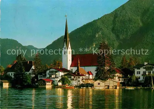 AK / Ansichtskarte Rottach Egern See Wallberg Kat. Rottach Egern