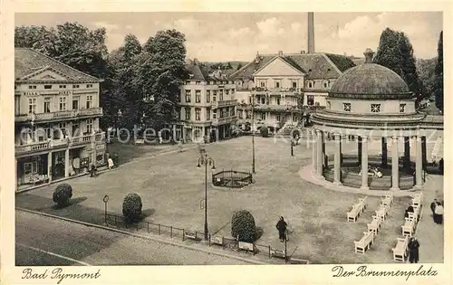 AK / Ansichtskarte Bad Pyrmont Brunnenplatz Kat. Bad Pyrmont